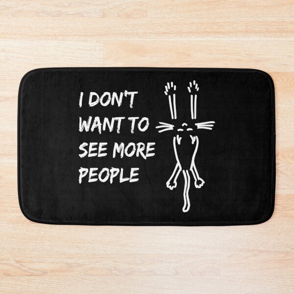 Item preview, No more people - black designed and sold by claudiasartwork.