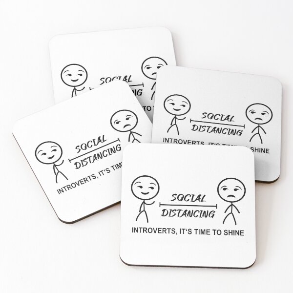 Item preview, Social distancing designed and sold by claudiasartwork.