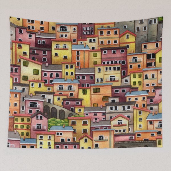 Item preview, Manarola, Italy designed and sold by adeillustrator.