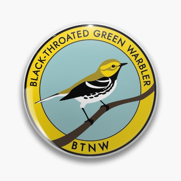 Item preview, Black-throated Green Warbler designed and sold by JadaFitch.