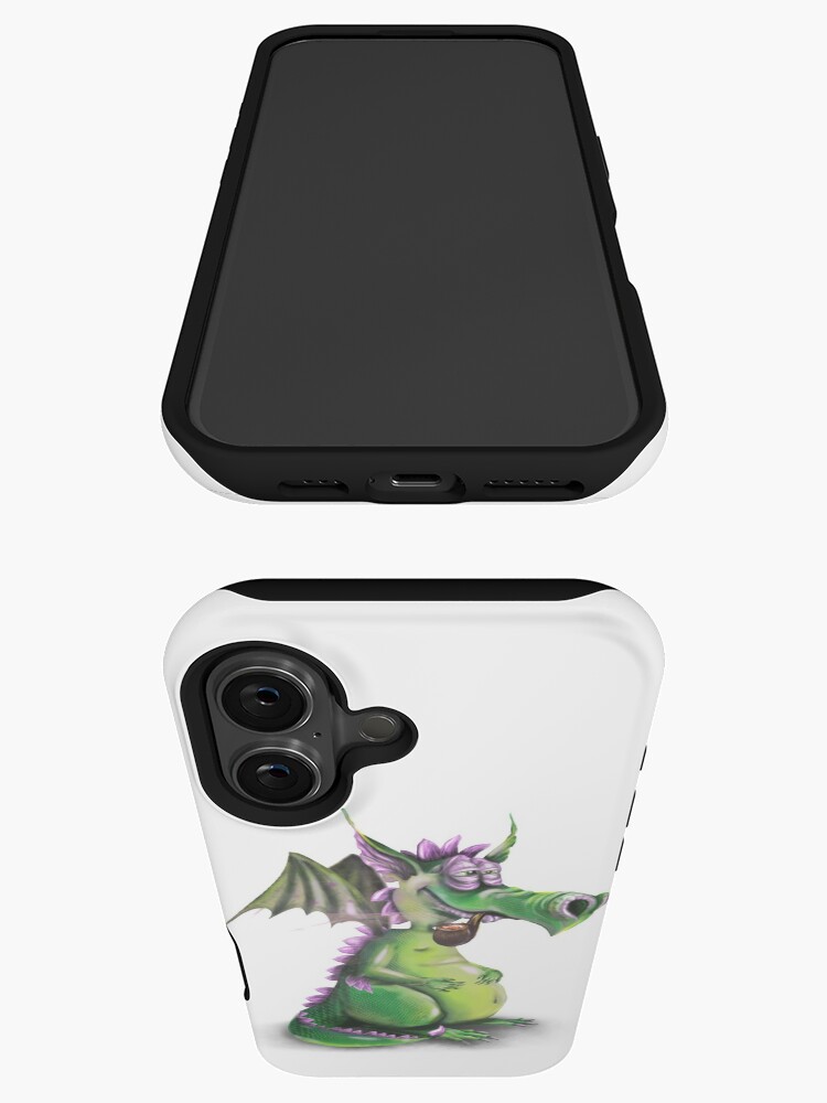 Thumbnail 3 of 4, iPhone Case, Magic Dragon designed and sold by Anthropolog.