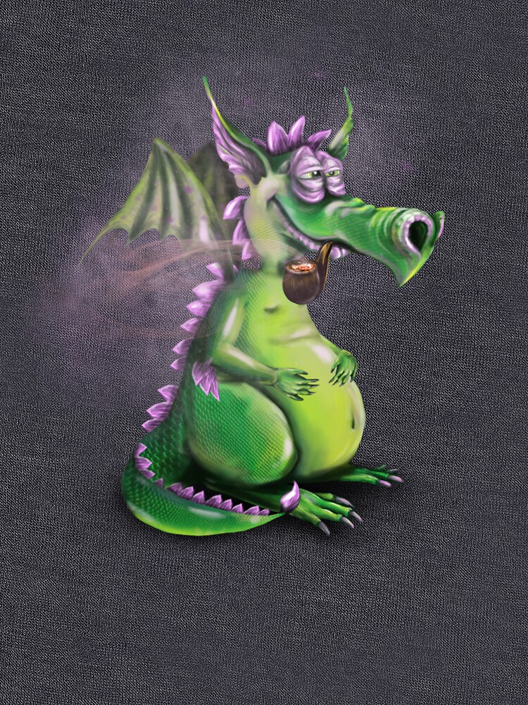 Thumbnail 5 of 5, Lightweight Hoodie, Magic Dragon designed and sold by Anthropolog.