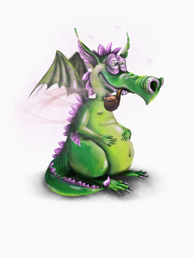 Thumbnail 3 of 3, Baseball ¾ Sleeve T-Shirt, Magic Dragon designed and sold by Anthropolog.