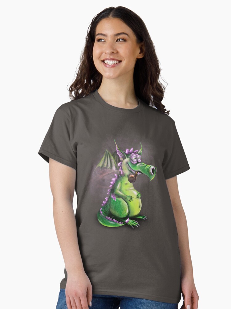 Thumbnail 2 of 7, Classic T-Shirt, Magic Dragon designed and sold by Anthropolog.