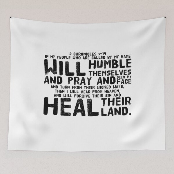 Item preview, I Will Heal Their Land, 2 Chronicles 7:14 designed and sold by bugtalk.