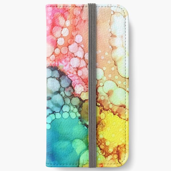 Cotton Candy Bubble iPhone Wallet