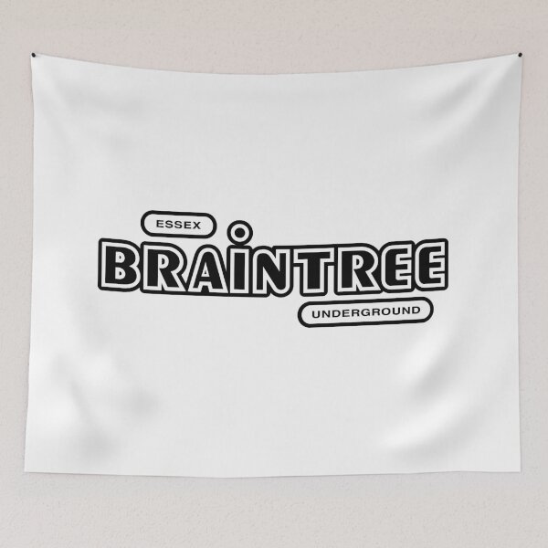 Item preview, Essex Braintree Underground (black text) designed and sold by futurytmi.