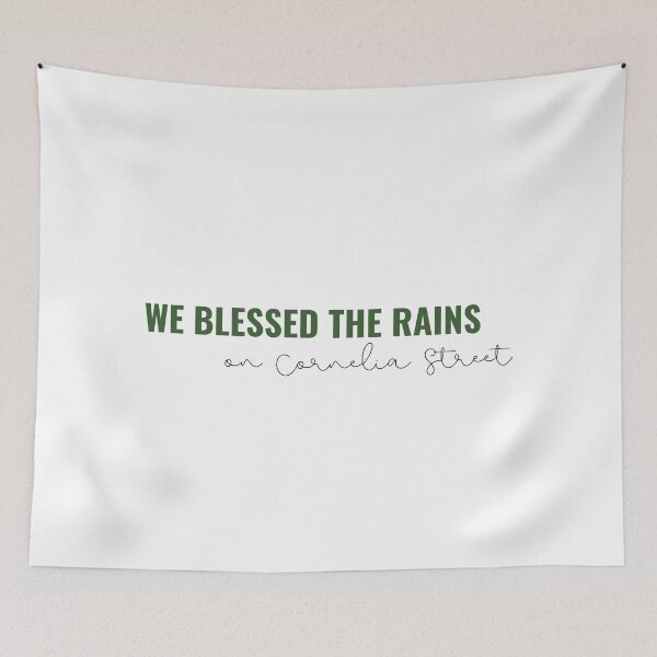 Item preview, We Blessed The Rains On Cornelia Street - Taylor Swift Lover Album Cornelia Street designed and sold by bombalurina.