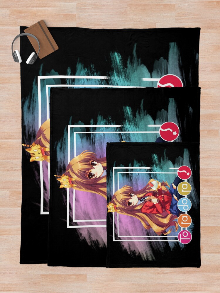 Alternate view of Toradora Throw Blanket