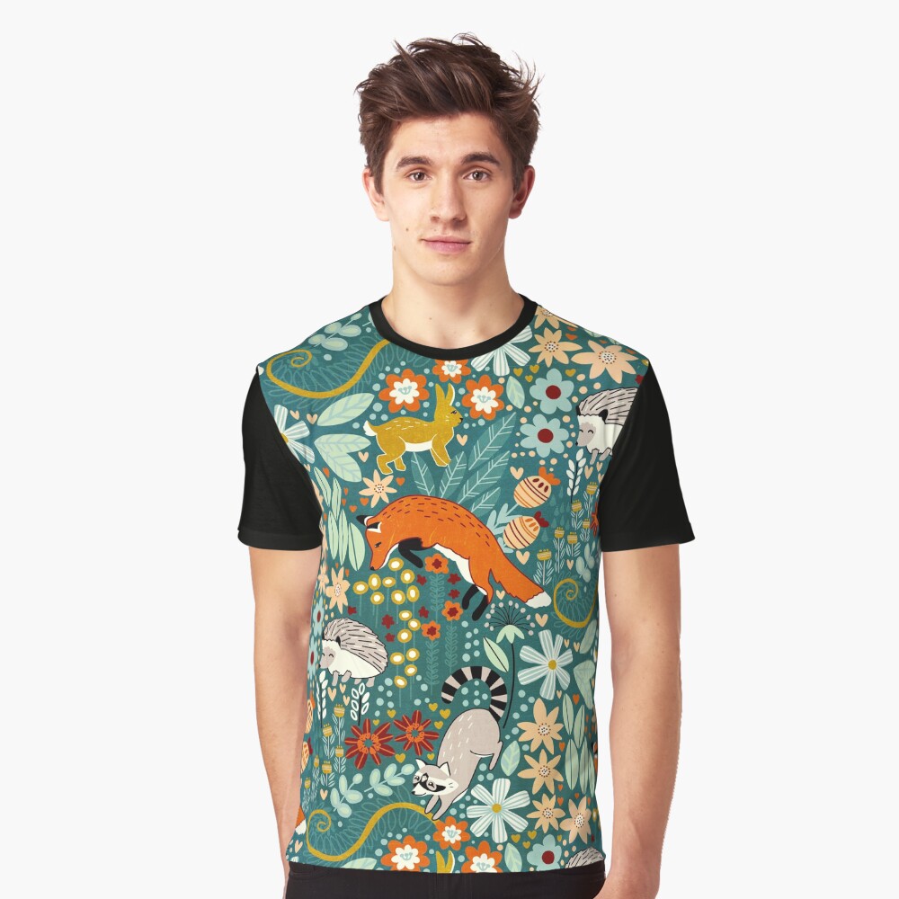Vista previa del artículo con la obra «Camiseta gráfica», diseñado y vendido por TigaTiga.