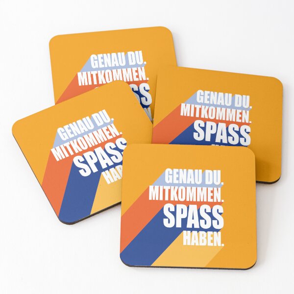 Item preview, Coaster Exactly You. Come along. Have fun. designed and sold by cronerdesign.
