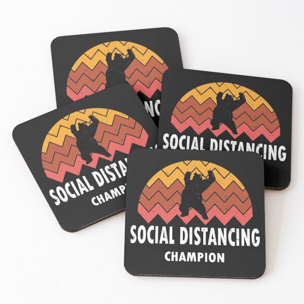 Artikelvorschau, Social Distancing Champion entworfen und verkauft von Run to Creations.