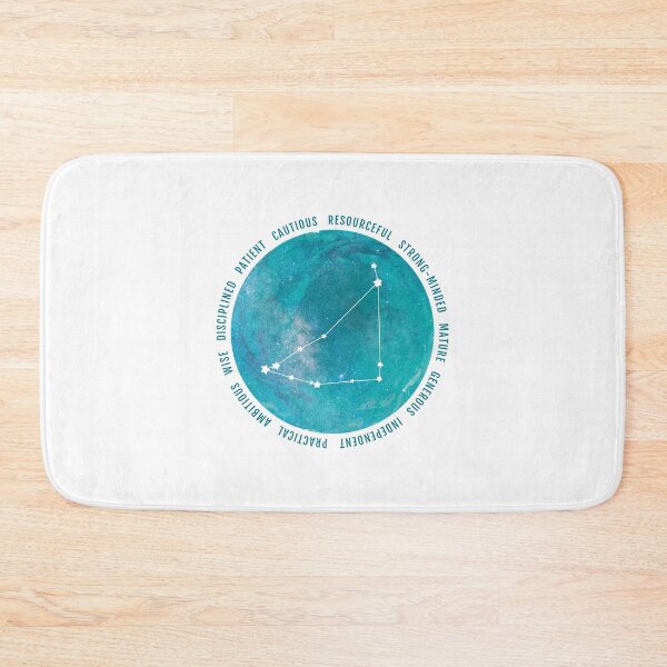 Item preview, Capricorn zodiac sign with character traits designed and sold by Planetelli.