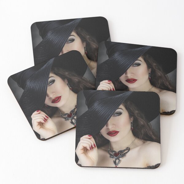 Item preview, Elegant gothic lady in a hat designed and sold by LaEsmeralda.