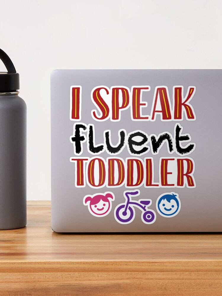 Daycare Provider Gift I Speak Fluent Toddler Water Bottle Daycare Teac –  Cute But Rude