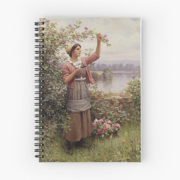 Artikelvorschau, Daniel Ridgway Knights "Cutting Roses" entworfen und verkauft von Rehs.