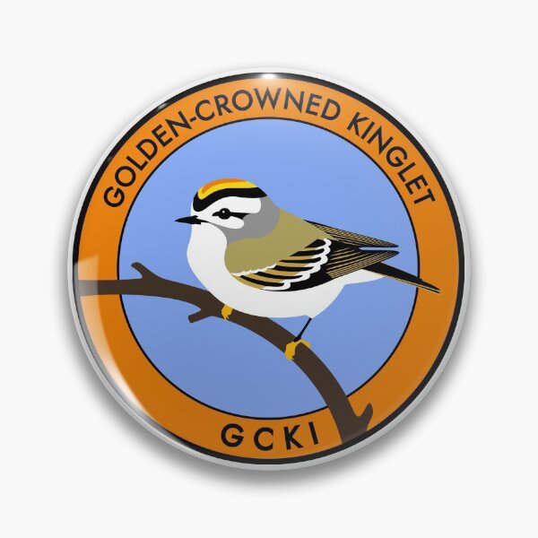 Item preview, Golden-crowned Kinglet designed and sold by JadaFitch.