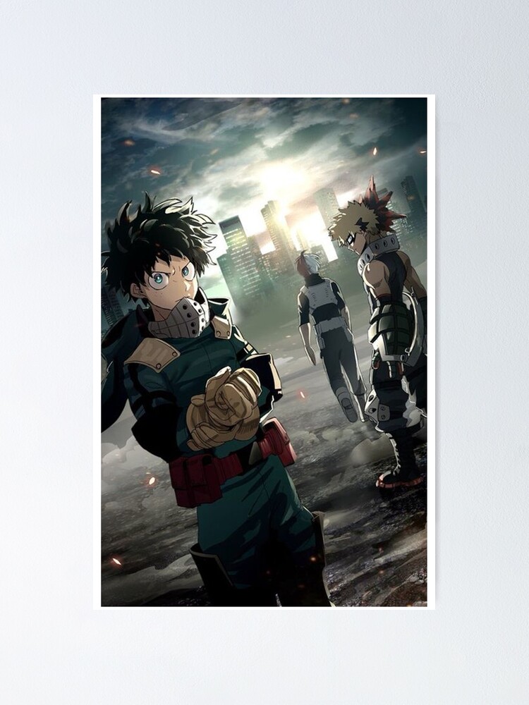 Photography Craft Supplies & Tools Bakugo Izuku Todoroki Poster mha