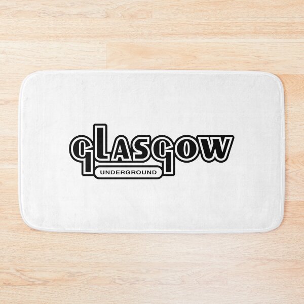 Item preview, Glasgow Underground (black text) designed and sold by futurytmi.