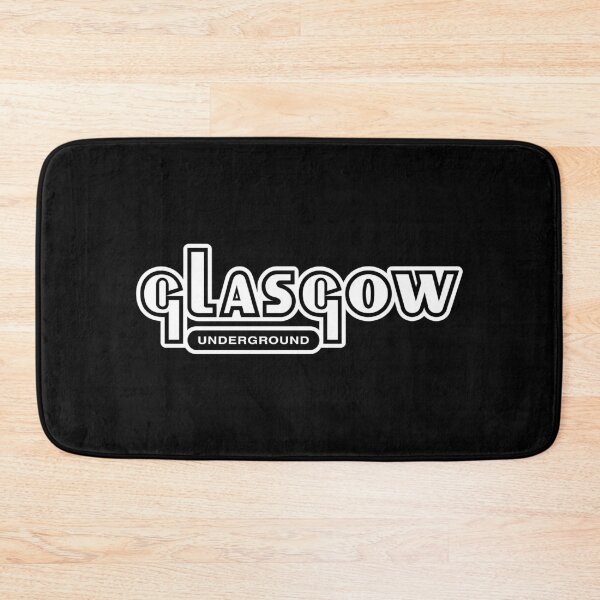 Item preview, Glasgow Underground (white text) designed and sold by futurytmi.