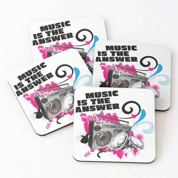 Item preview, MUSIC IS THE ANSWER designed and sold by alex-denada.