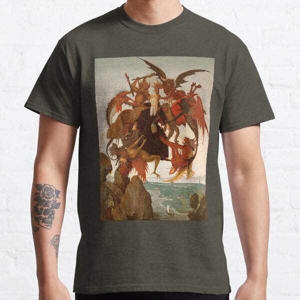 The Torment of Saint Anthony. Michelangelo. Classic T-Shirt