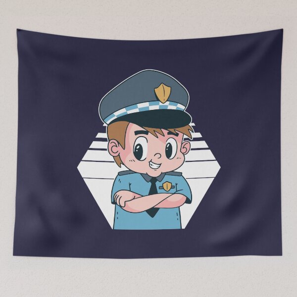 Item preview, Police child, police officer designed and sold by DerSenat.