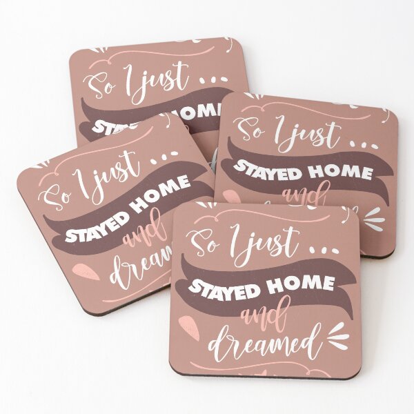 Item preview, just STAY HOME and Dream! designed and sold by Elena Ivan - Papadopoulou.