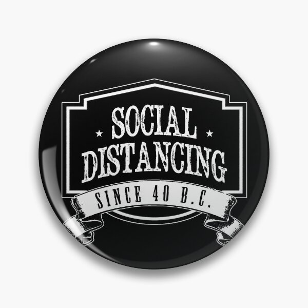 Item preview, Social Distancing Since 40 Years Before Corona designed and sold by MaplewoodMerch.