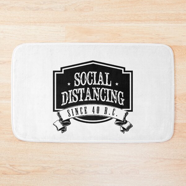 Item preview, Social Distancing Since 40 Years Before Corona designed and sold by MaplewoodMerch.