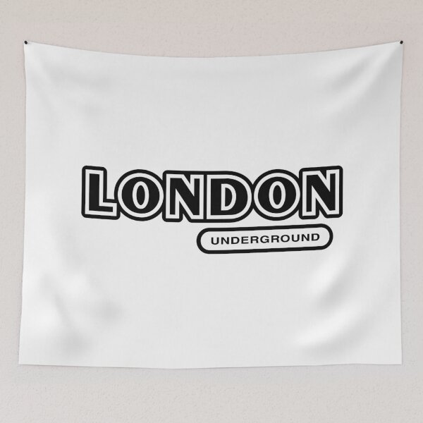 Item preview, London Underground (black text) designed and sold by futurytmi.