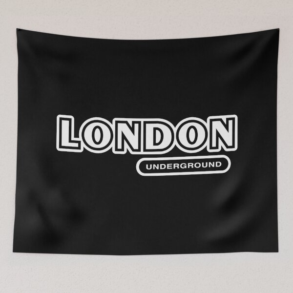 Item preview, London Underground (white text) designed and sold by futurytmi.