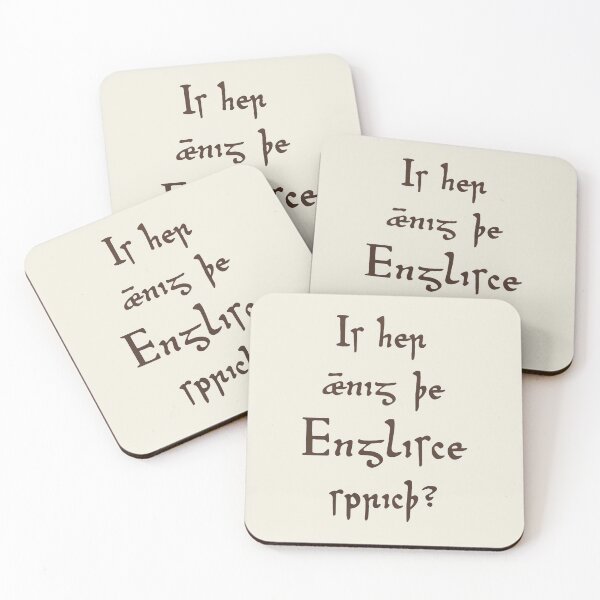 Item preview, Englisce designed and sold by Bungyheart.