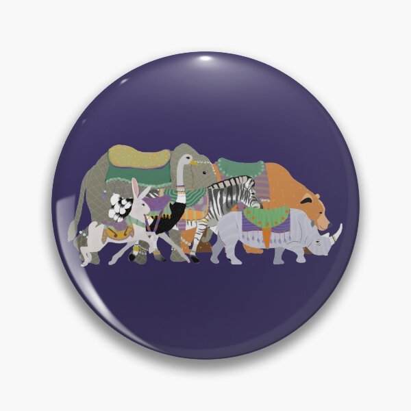 Item preview, Herd of Carousel Animals designed and sold by Amy Hadden.