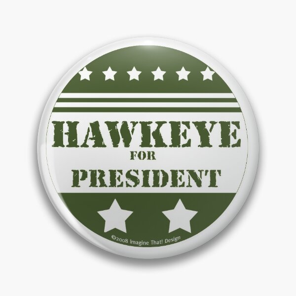 Item preview, Hawkeye For President designed and sold by ImagineThatNYC.