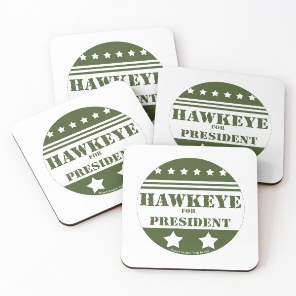 Item preview, Hawkeye For President designed and sold by ImagineThatNYC.