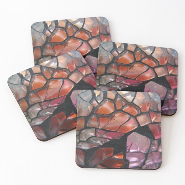 Item preview, Mosaic, pearls of dew and terracotta with some very light lilac reflections designed and sold by StephanieCAD.