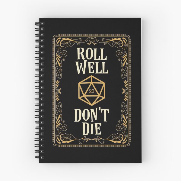 Item preview, Roll Well Don't Die Funny Tabletop RPG designed and sold by pixeptional.