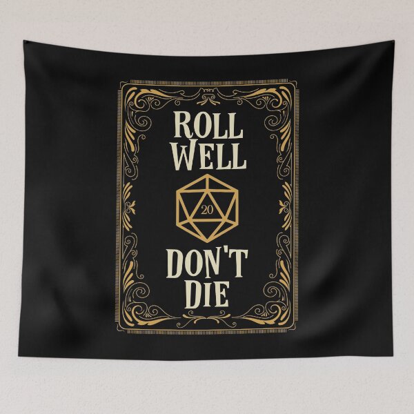 Item preview, Roll Well Don't Die Funny Tabletop RPG designed and sold by pixeptional.