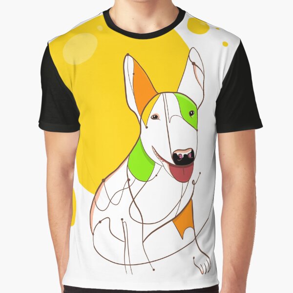 Item preview, Bull Terrier Dog Graphic designed and sold by dotilicious.