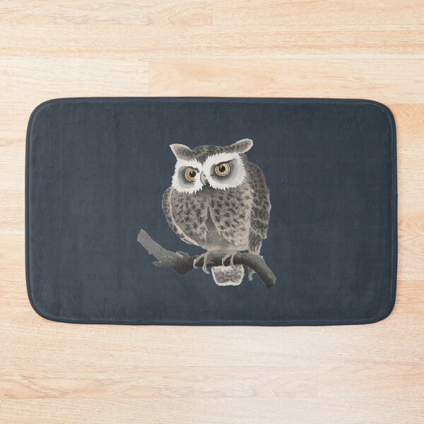 Item preview, WISE NOCTURNAL OWL PERCH ON A TREE BRANCH designed and sold by azamaniacox.