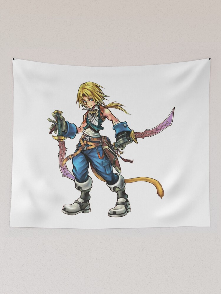 Final Fantasy X Characters Wallpaper Tapestry for Sale by CassidyCreates