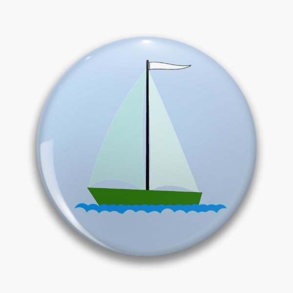 Item preview, cute little green boat designed and sold by loiret1958.