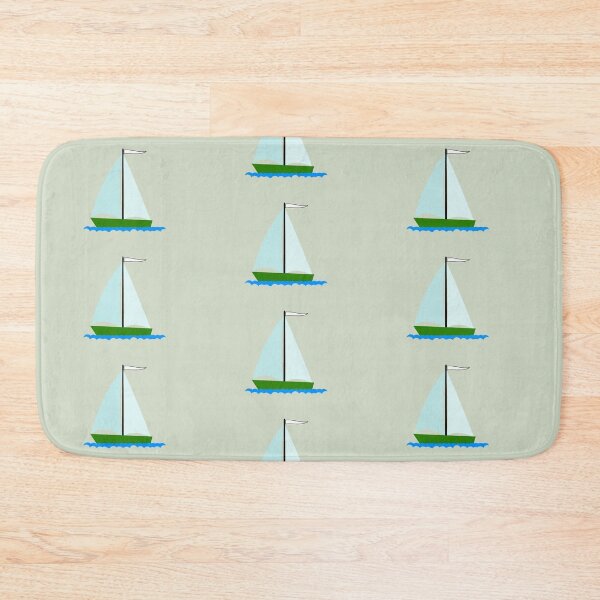 Item preview, cute little green boat designed and sold by loiret1958.