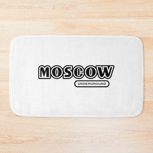 Item preview, Moscow Underground (black text) designed and sold by futurytmi.
