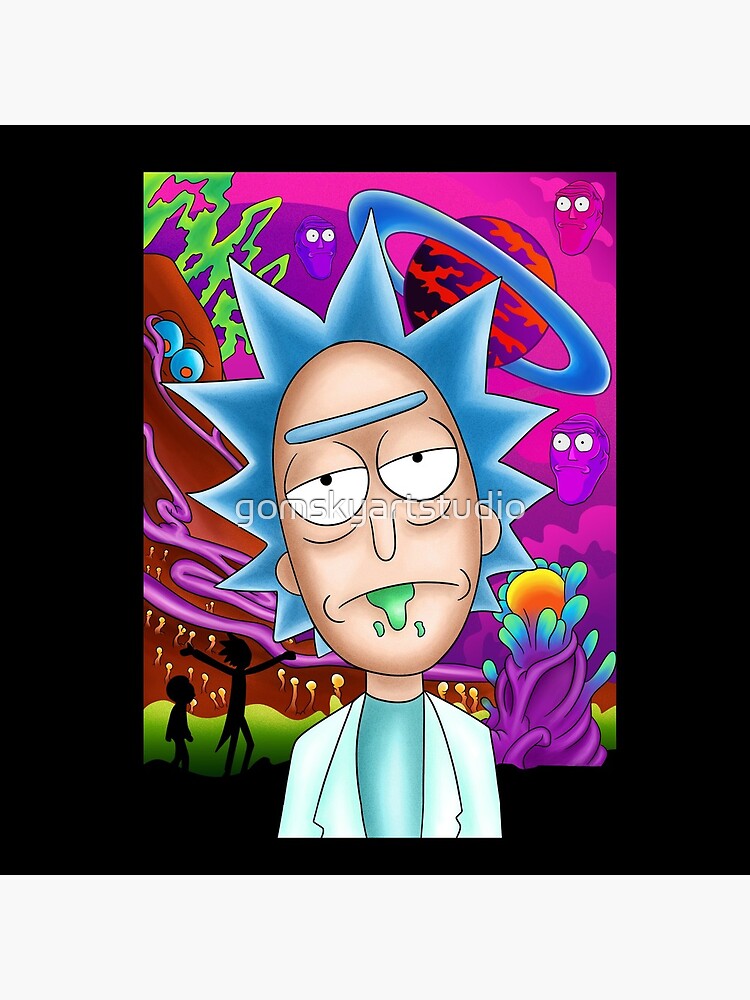 Rick and Morty by gomskyartstudio