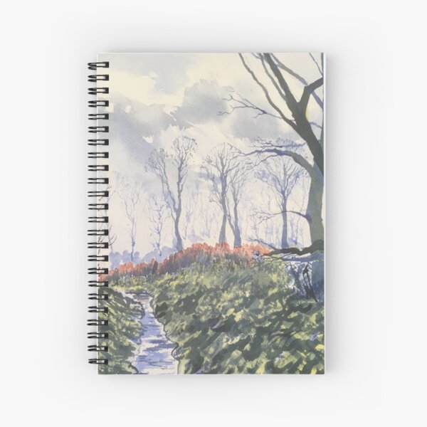 Beck in Back Lane, Kilham Spiral Notebook