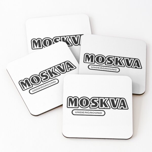 Item preview, Moskva Underground (black text) designed and sold by futurytmi.