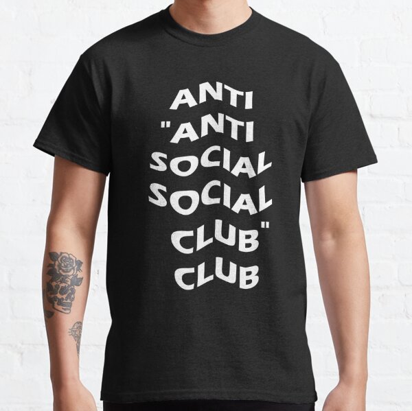 Anti social social 2024 club shirt ebay