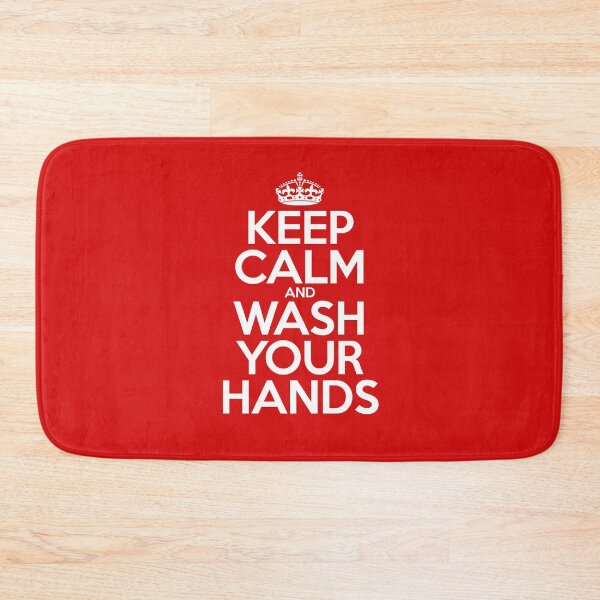 Item preview, KEEP CALM AND WASH YOUR HANDS designed and sold by RandomWeird.